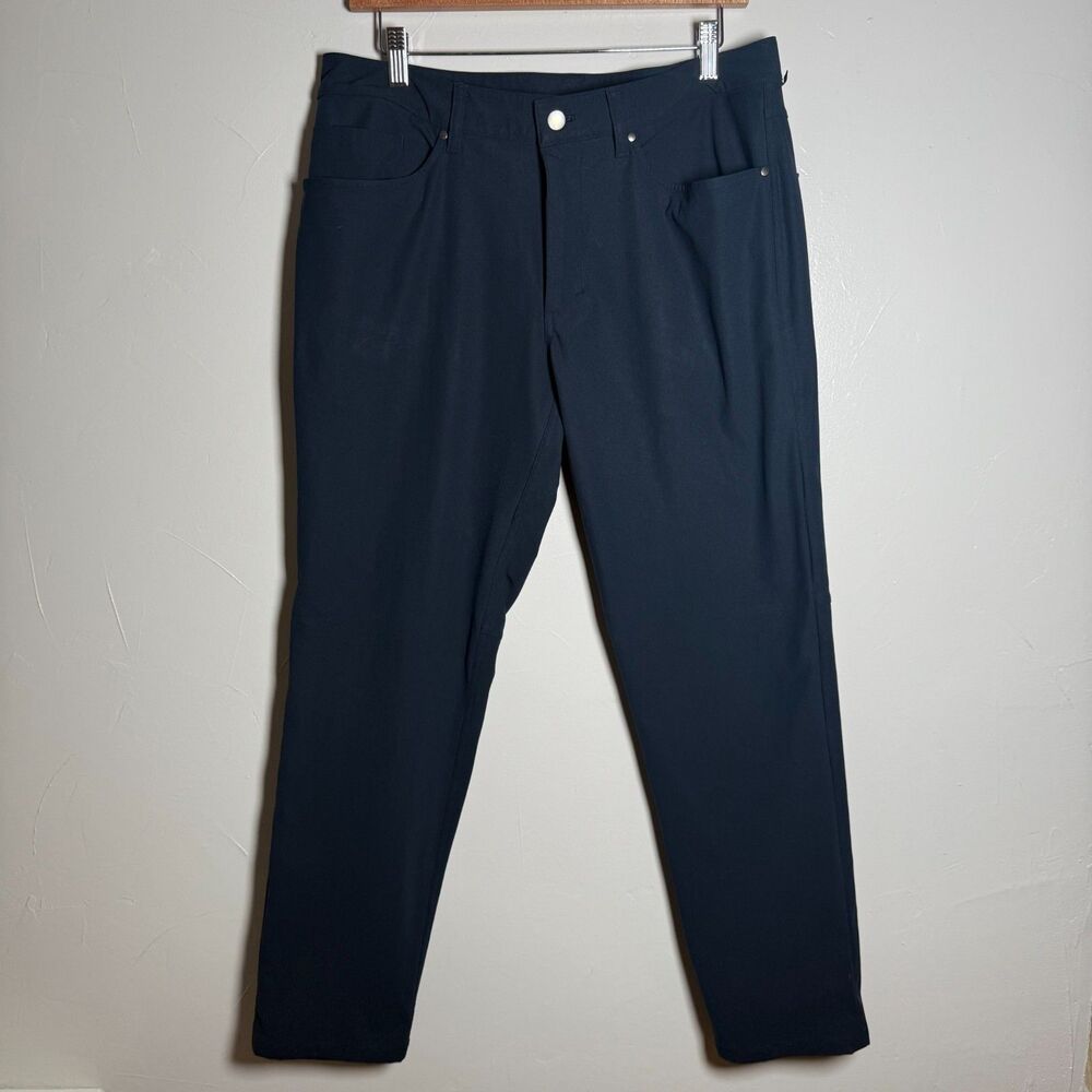 Lululemon Men's ABC Classic Fit Trouser Pants Blue Size 33